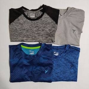4 Old Navy Active Tees, Men Small